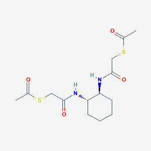 rac trans-1,2-Bis(thioacetateacetamido)cyclohexane图片