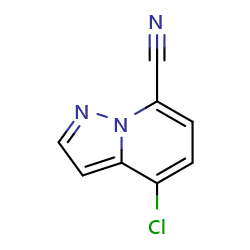 4-Chloropyrazolo[1,5-a]pyridine-7-carbonitrile图片