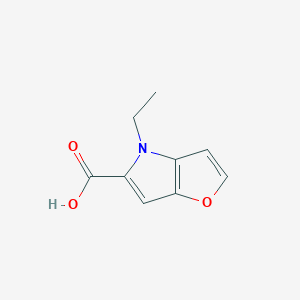 4-ethyl-4H-furo[3,2-b]pyrrole-5-carboxylicacid图片