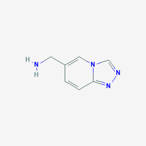 [1,2,4]triazolo[4,3-a]pyridin-6-ylmethanamine图片