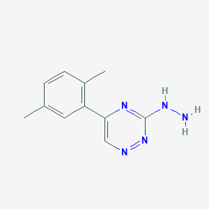 5-(2,5-dimethylphenyl)-3-hydrazino-1,2,4-triazine图片