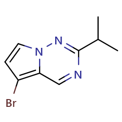 5-bromo-2-(propan-2-yl)pyrrolo[2,1-f][1,2,4]triazine图片