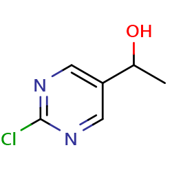 1-(2-Chloropyrimidin-5-yl)ethan-1-ol图片