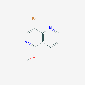 8-bromo-5-methoxy-1,6-naphthyridine图片
