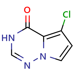 5-Chloropyrrolo[2,1-f][1,2,4]triazin-4(1H)-one图片