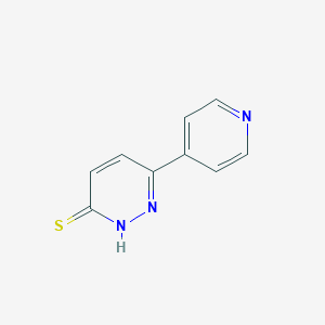 6-(pyridin-4-yl)pyridazine-3-thiol图片