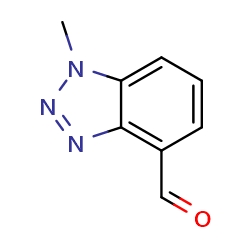 1-methyl-1H-1,2,3-benzotriazole-4-carbaldehyde图片
