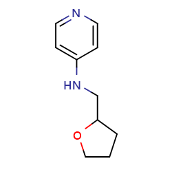 N-[(oxolan-2-yl)methyl]pyridin-4-amine图片