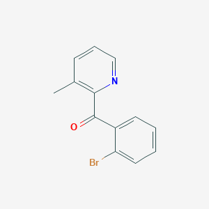 2-(2-Bromobenzoyl)-3-methylpyridine图片