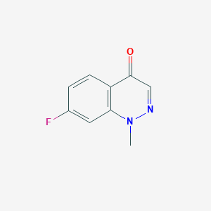 7-fluoro-1-methyl-1,4-dihydrocinnolin-4-one图片