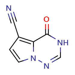 4-oxo-3H,4H-pyrrolo[2,1-f][1,2,4]triazine-5-carbonitrile图片