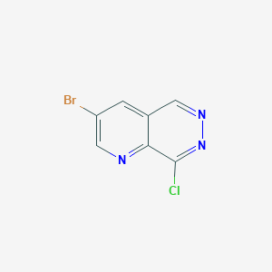 3-Bromo-8-chloropyrido[2,3-D]pyridazine图片