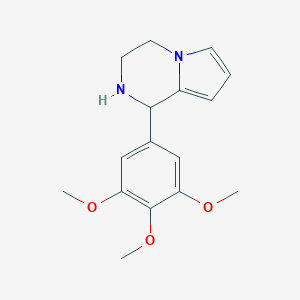 1-(3,4,5-Trimethoxy-phenyl)-1,2,3,4-tetrahydro-pyrrolo[1,2-a]pyrazine图片