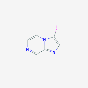 3-Iodoimidazo[1,2-a]pyrazine图片