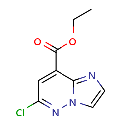 Imidazo[1,2-b]pyridazine-8-carboxylicacid,6-chloro-,ethylester图片