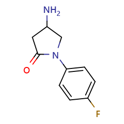4-amino-1-(4-fluorophenyl)pyrrolidin-2-one图片