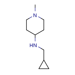 N-(cyclopropylmethyl)-1-methylpiperidin-4-amine图片