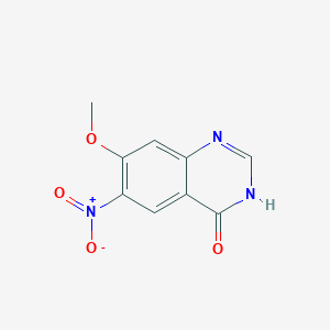 7-methoxy-6-nitro-3,4-dihydroquinazolin-4-one图片