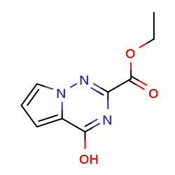 ethyl4-hydroxypyrrolo[2,1-f][1,2,4]triazine-2-carboxylate图片