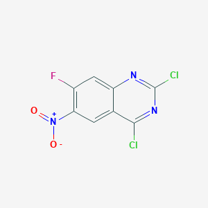 2,4-dichloro-7-fluoro-6-nitroquinazoline图片