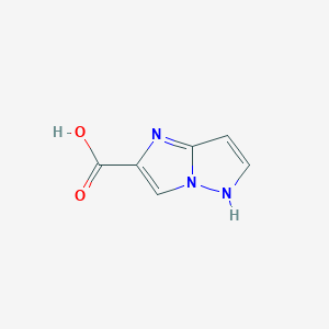 5H-imidazo[1,2-b]pyrazole-2-carboxylicacid图片