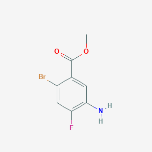5-Amino-2-bromo-4-fluorobenzoic Acid Methyl Ester图片