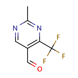 2-methyl-4-(trifluoromethyl)pyrimidine-5-carbaldehyde图片