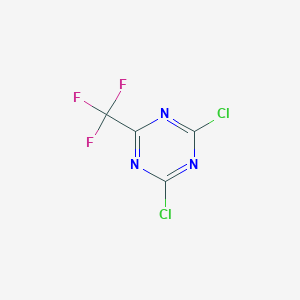 2,4-dichloro-6-(trifluoromethyl)-1,3,5-triazine图片