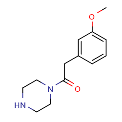 2-(3-Methoxyphenyl)-1-(piperazin-1-yl)ethan-1-one图片