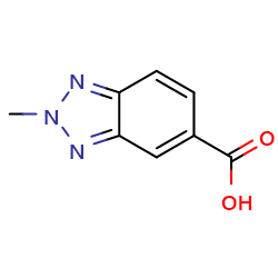 2-methyl-2H-1,2,3-benzotriazole-5-carboxylicacid图片