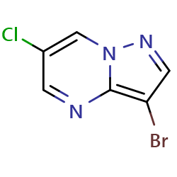 3-Bromo-6-chloropyrazolo[1,5-a]pyrimidine图片