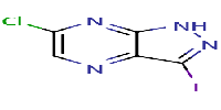 6-Chloro-3-iodo-1H-pyrazolo[3,4-b]pyrazine图片