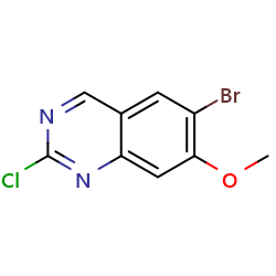 6-Bromo-2-chloro-7-methoxyquinazoline图片