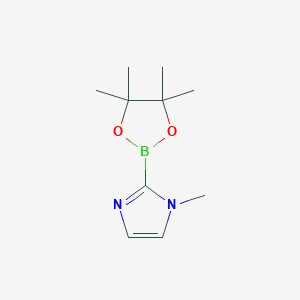 1-Methyl-2-(4,4,5,5-tetramethyl-1,3,2-dioxaborolan-2-yl)-1H-imidazole图片