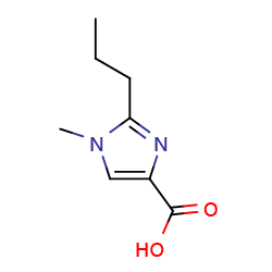 1-methyl-2-propyl-1H-imidazole-4-carboxylicacid图片