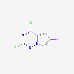 2,4-dichloro-6-iodopyrrolo[2,1-f][1,2,4]triazine图片