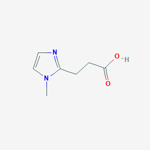 3-(1-methyl-1H-imidazol-2-yl)propanoicacid图片
