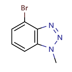 4-bromo-1-methyl-1H-1,2,3-benzotriazole图片