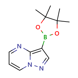 3-(4,4,5,5-Tetramethyl-1,3,2-dioxaborolan-2-YL)pyrazolo[1,5-A]pyrimidine图片
