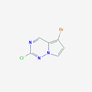 5-bromo-2-chloropyrrolo[2,1-f][1,2,4]triazine图片