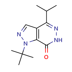 1-tert-butyl-4-(propan-2-yl)-1H,6H,7H-pyrazolo[3,4-d]pyridazin-7-one图片