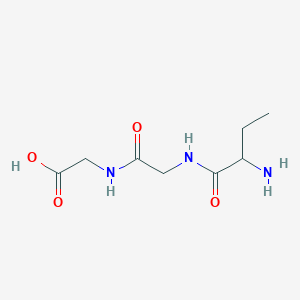2-(2-(2-Aminobutanamido)acetamido)acetic acid图片