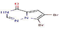 6,7-Dibromo-3H-pyrrolo[2,1-f][1,2,4]triazin-4-one图片