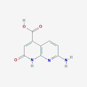7-amino-2-hydroxy-1,8-naphthyridine-4-carboxylic Acid图片