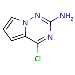 4-chloropyrrolo[2,1-f][1,2,4]triazin-2-amine图片