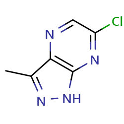 6-chloro-3-methyl-1H-pyrazolo[3,4-b]pyrazine图片