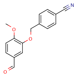 4-[(5-formyl-2-methoxyphenoxy)methyl]benzonitrile图片