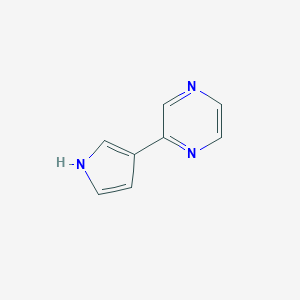 2-(1H-pyrrol-3-yl)pyrazine图片