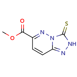 methyl3-sulfanyl-[1,2,4]triazolo[4,3-b]pyridazine-6-carboxylate图片