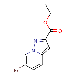 Ethyl6-bromopyrazolo[1,5-a]pyridine-2-carboxylate图片